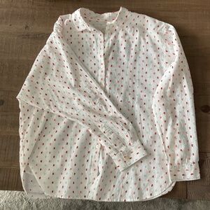 Long sleep button up blouse